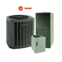 Trane 14.3 SEER2 gas HVAC system service and maintenance by HVAC Services Pro technician